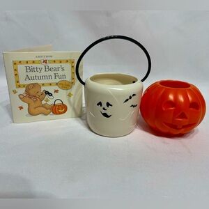 vintage American Girl Bitty Baby Halloween Trick or Treat buckets & Bitty Bears